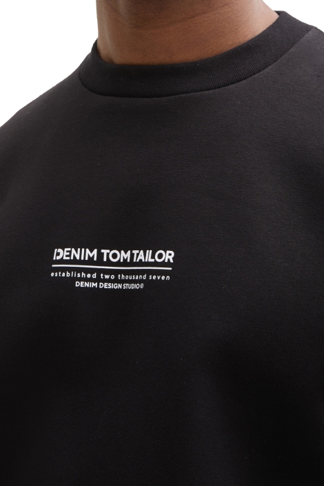 Tom Tailor relaxed printed crewneck sweat